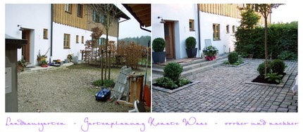 Gartenplanung Renate Waas Landhausgarten vorher nachher