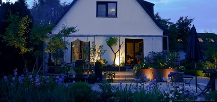 Lichtplanung Renate Waas Gartenplanung