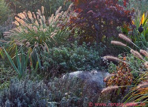 Wasserspiel Sprudelstein Wasser Garten